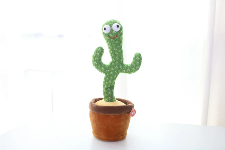 DANCING CACTUS TOY | KIDS BABY TOY WITH TALK-BACK REPEAT MIMIC AND SPEAK OPTION