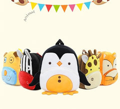 Toddler Backpack Zoo Plush Mini Daypack Animal Cartoon Travel Bag for Baby Girl Boy