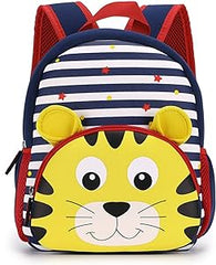 Hipiwe Toddler Backpack for Little Kids Water Resistance Kindergarten Preschool Bags Neoprene Children Schoolbag Cute Animal Cartoon Backpacks for Baby Boys Girls