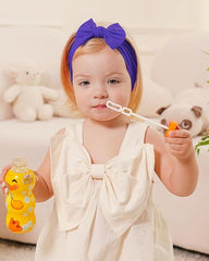 jollybows 20pcs Baby Girls Nylon Headbands Turban Hair Bows Hair Band Elastic Hair Accessories for Kids Toddlers Infants Newborn