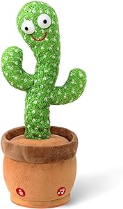 DANCING CACTUS TOY | KIDS BABY TOY WITH TALK-BACK REPEAT MIMIC AND SPEAK OPTION