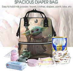 Cute Diaper Bag Cartoon Diaper Bag Backpack For Mom Bags Waterproof Large Capacity Multi-Function (YD-1)