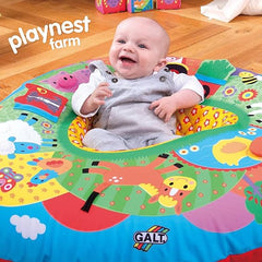 Galt Toys, Playnest - Farm, Baby Activity Center & Floor Seat, Ages 0 Months Plus